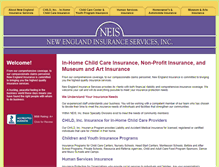 Tablet Screenshot of neisinc.com